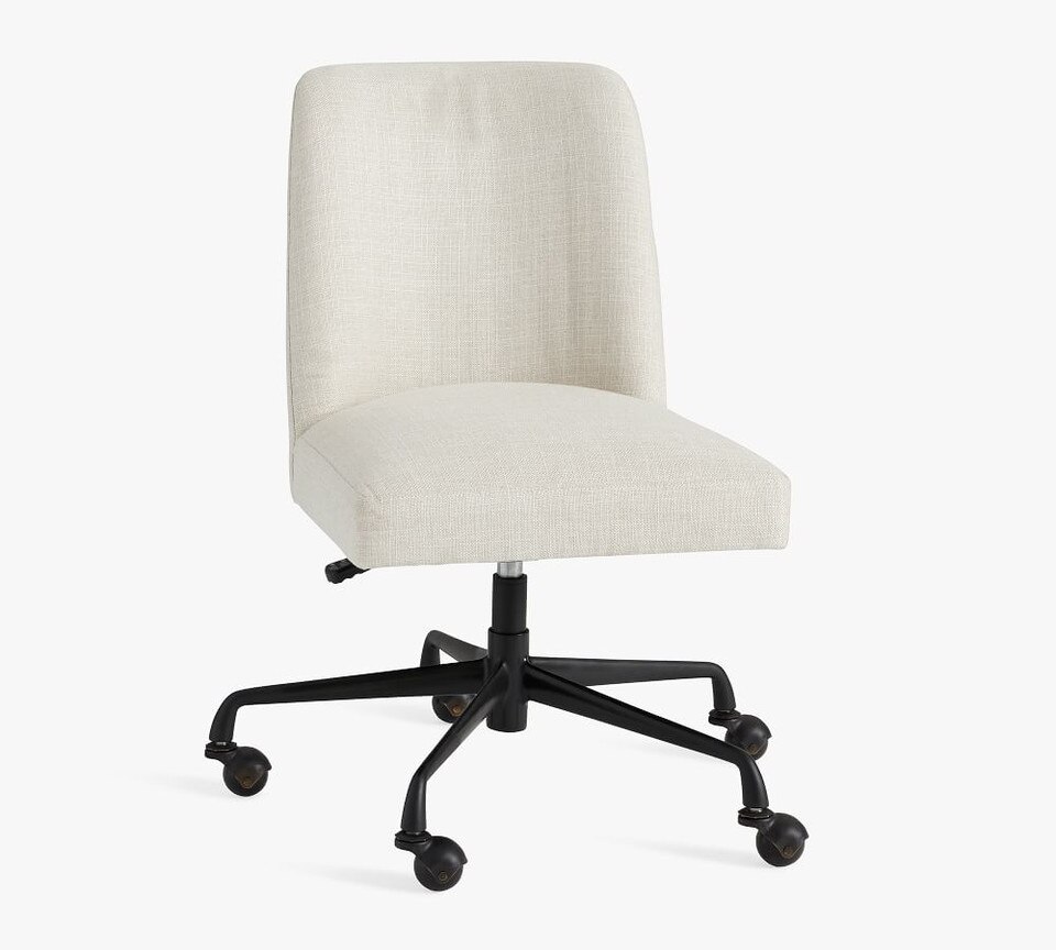 Layton Upholstered Swivel Desk Chair